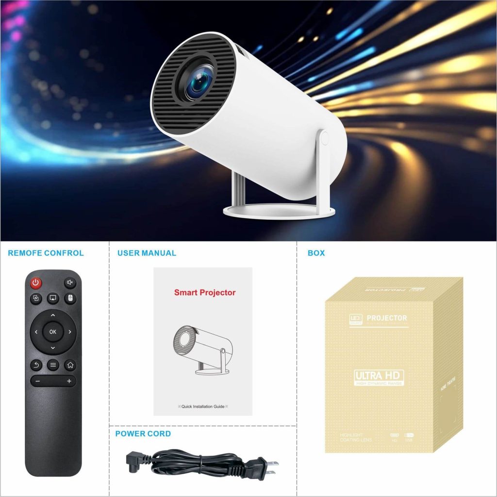 portble mini projector Packing List - Shopperce